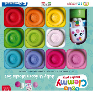Clemmy - TryMe Box Bausteine + Einhorn (10 Stück)