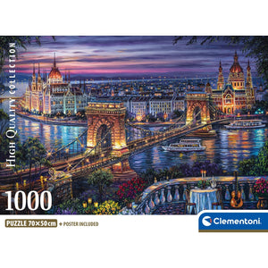 LIGHTS OF THE DANUBE - 1000 teile