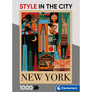 STYLE IN THE CITY - NEW YORK - 1000 teile