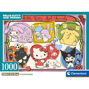 HELLO KITTY - 1000 teile