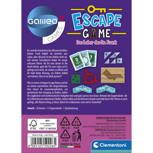 Escape Game - Das Labor des Dr. Frank
