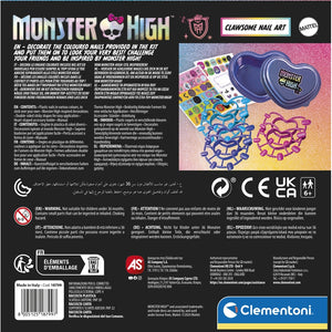 Monster High - Dunkle Nagelkunst