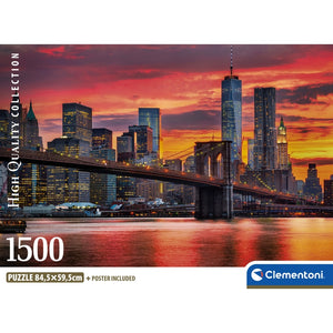 East River At Dusk - 1500 teile
