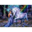 Laden Sie das Bild in den Galerie-Viewer, Anne Stokes - Bluebell Wood - 1500 teile
