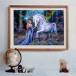 Laden Sie das Bild in den Galerie-Viewer, Anne Stokes - Bluebell Wood - 1500 teile
