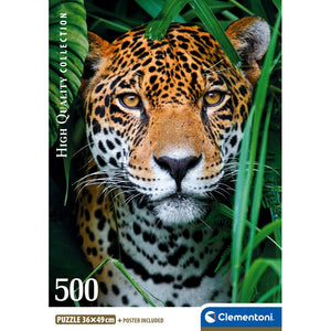 Jaguar In The Jungle - 500 teile