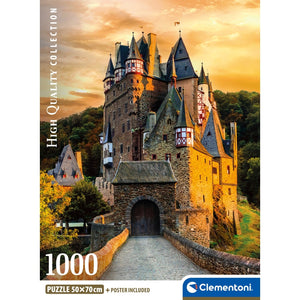 GOLDEN HOUR AT ELTZ CASTLE - 1000 teile