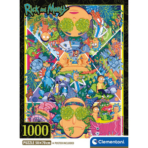 RICK & MORTY - 1000 teile