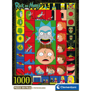 RICK & MORTY - 1000 teile