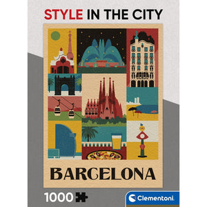 Style In The City - Barcelona - 1000 teile