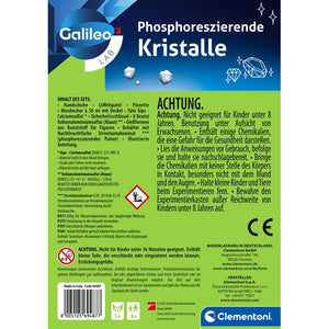 Phosphoreszierende Kristalle